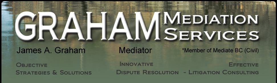 Graham Mediation Services -Strategies & Solutions - Dispute Resolution - Litigation Consulting